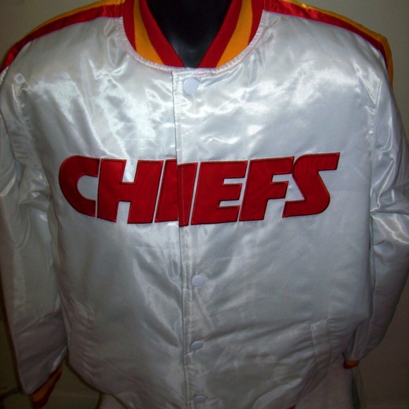 STARTER Fall 2019 Jackets & Coats Kansas City Chiefs Starter Snap
